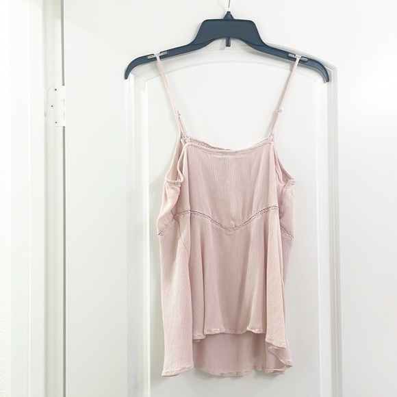 Express light pink lace cami top - Picture 2 of 4